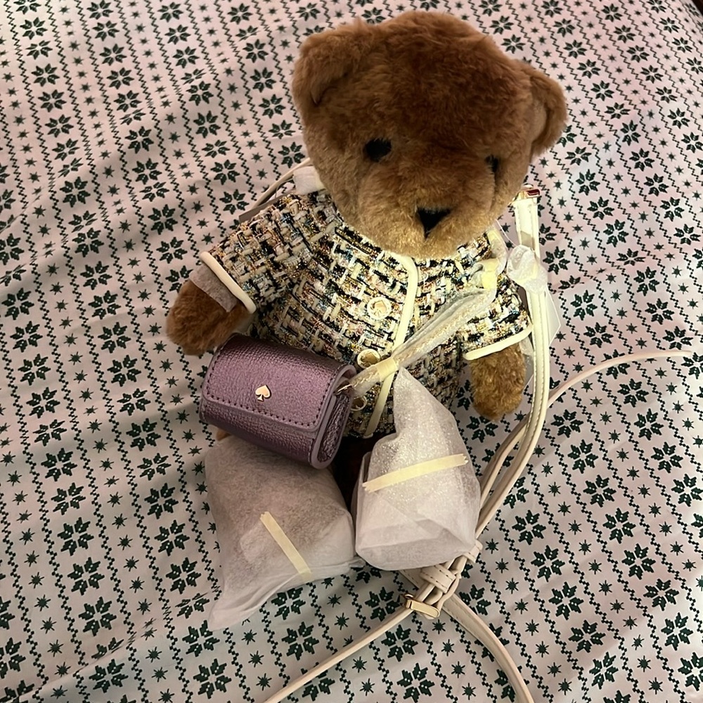Oh What Fun 3D Teddy Bear Crossbody